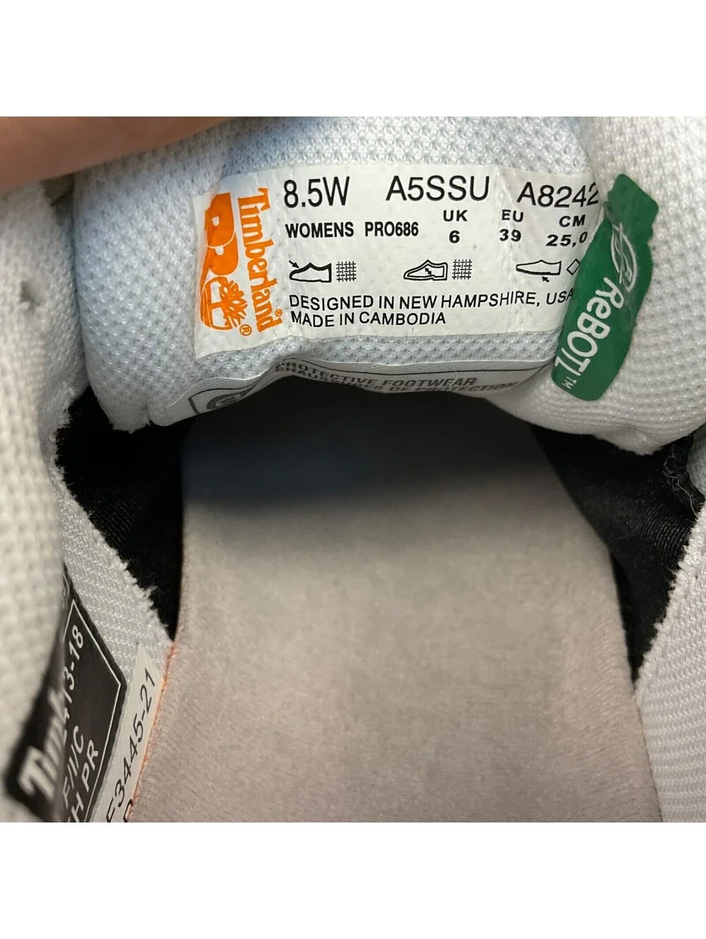Timberland PRO Women's A5SSU Sentra CTCP Low Athletic Work Shoes White Size 8.5W